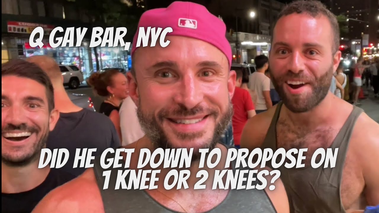 Q Gay Bar & Sony Hall Club • Bar Hopping in Midtown Manhattan • Times Square 🌈