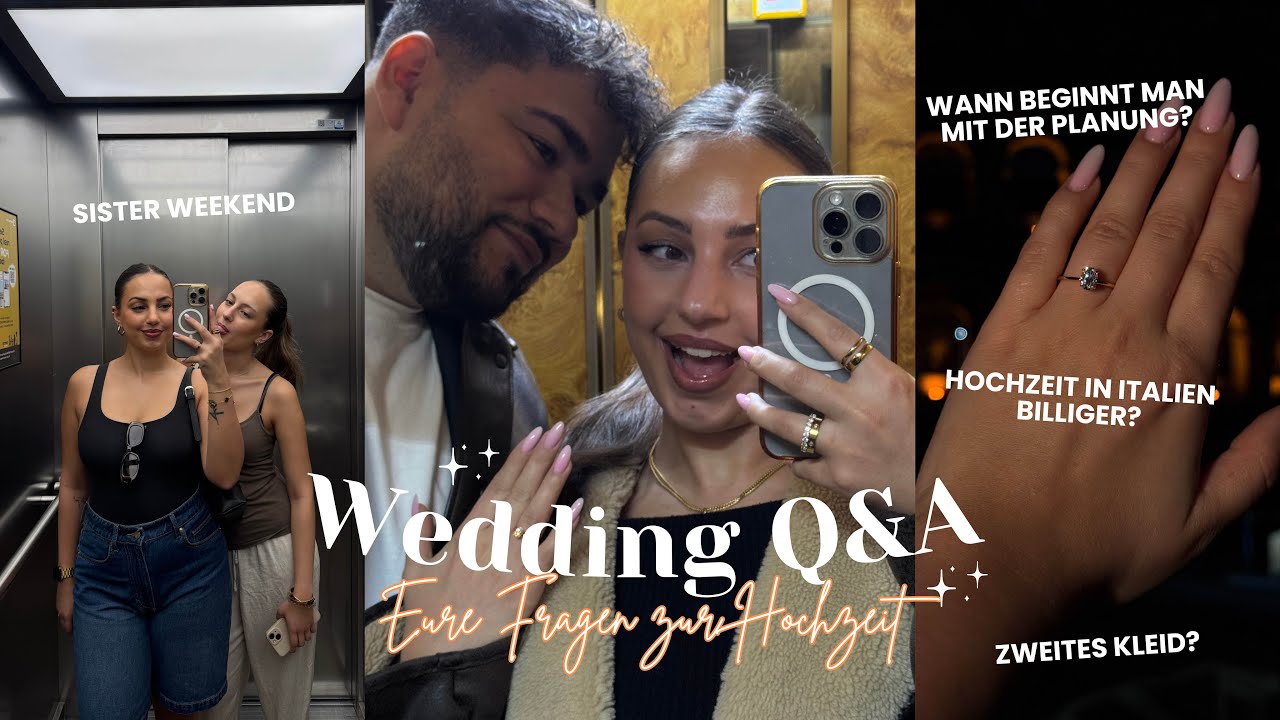 Sind Hochzeiten im Ausland billiger ? -Hochzeits Q&A 👰🏽&zwj;♀️💍✨ | LAURA SIEBERT 