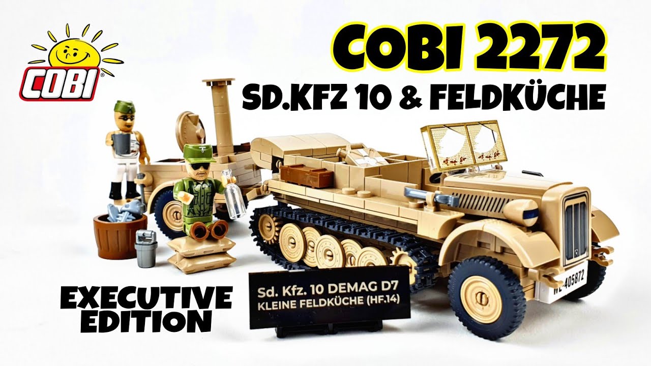 COBI 2272 / SD.KFZ 10 & FELDKÜCHE / EXECUTIVE EDITION 2022