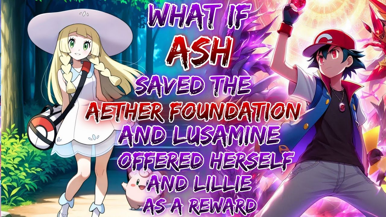 What If Ash Saved The Aether Foundation And Lusamine Offered Herself And Lillie As A Reward