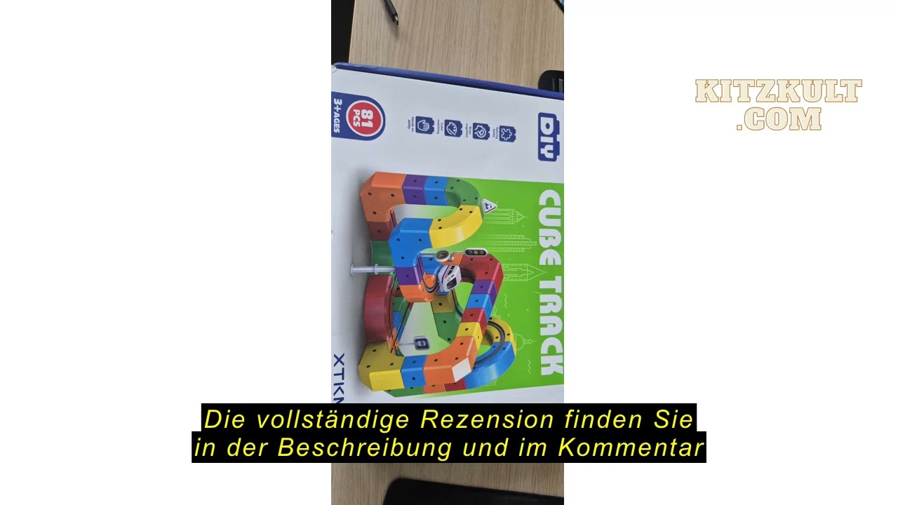 Produktbewertung Sulobom Clickrail Electric Train Set Flexible Race Track,Magnetische Eisenbahn für
