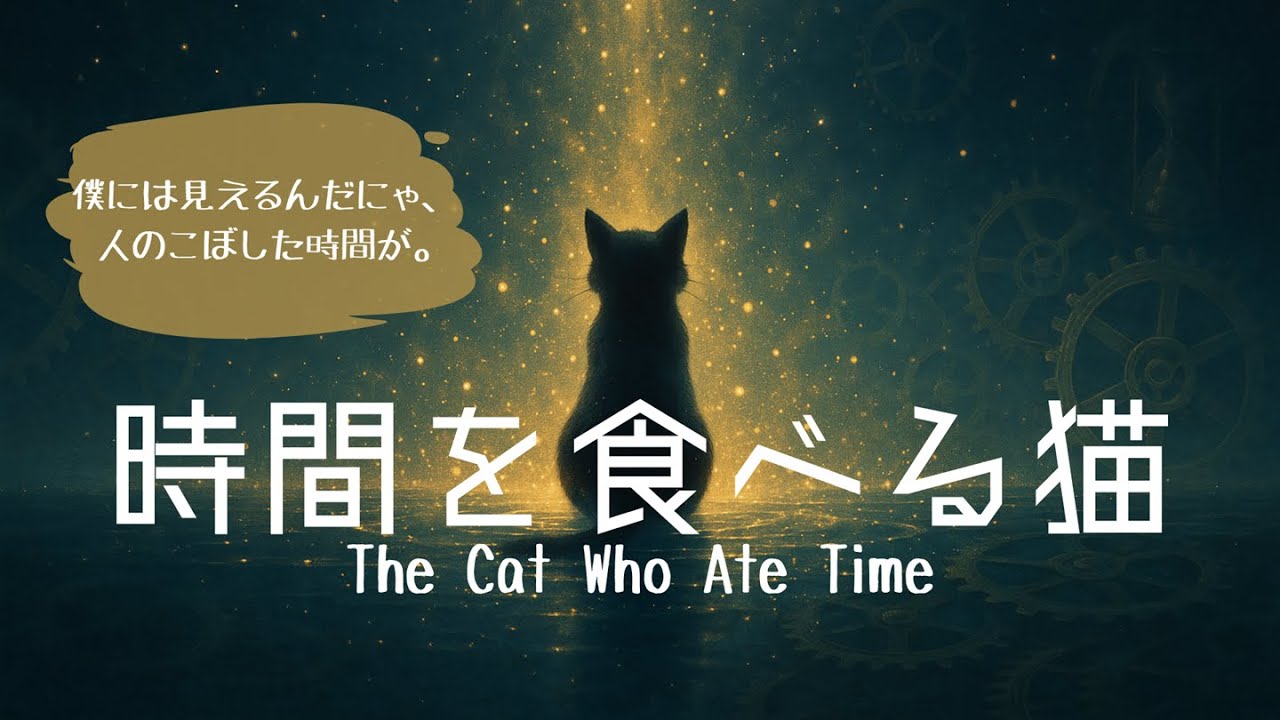 時間を食べることでしか生きられない　猫の物語　【「あなたの時間は、どんな味にゃ？】