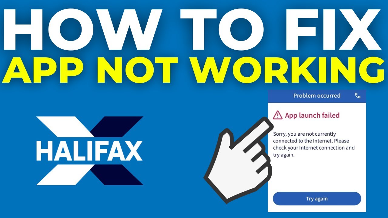 How To Fix Halifax Mobile Banking App Not Working (2025)