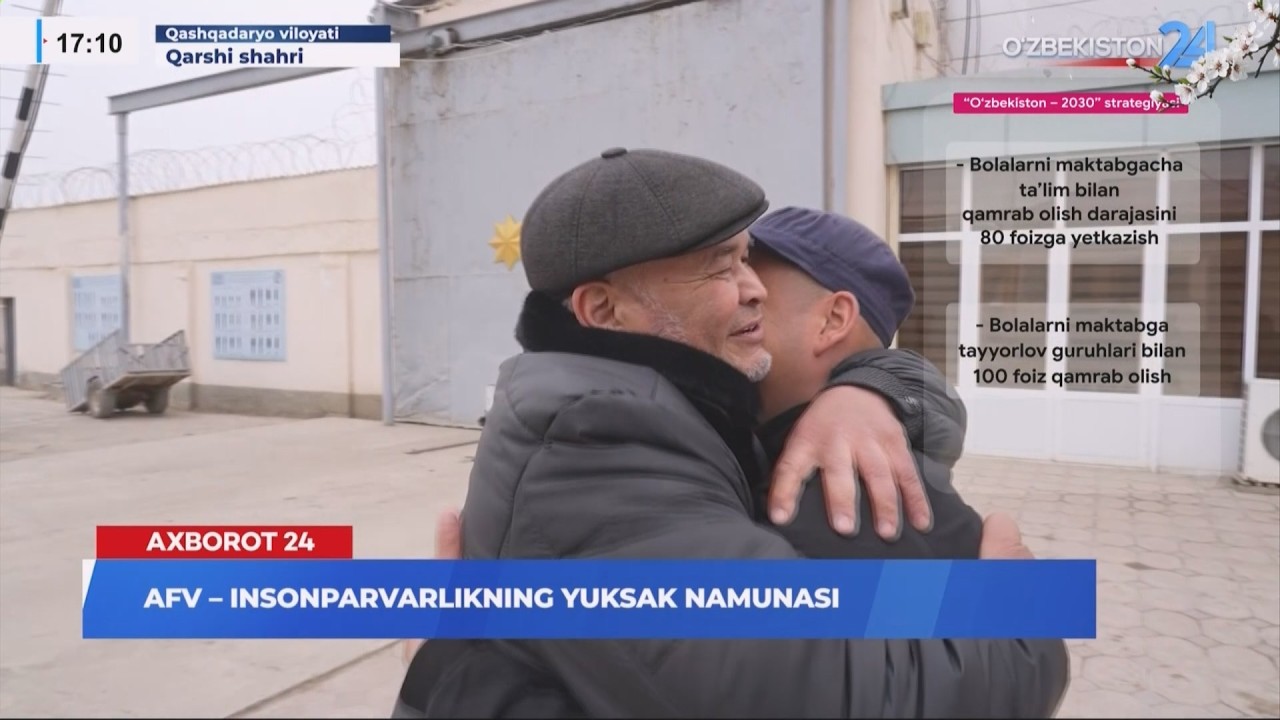 Afv &mdash; insonparvarlikning yuksak namunasi (Qashqadaryo)