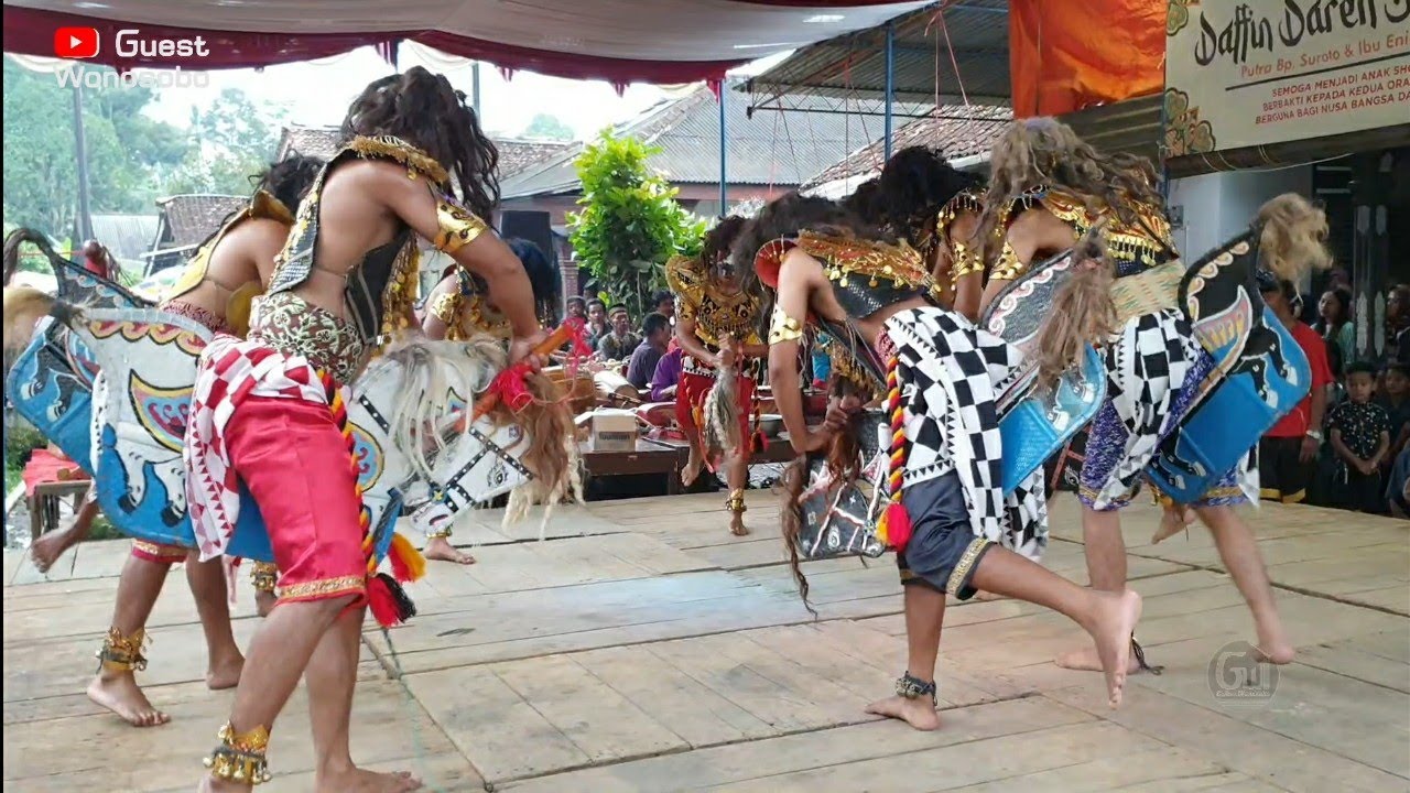 tari paling rame, Jaranan Warok Wonosobo