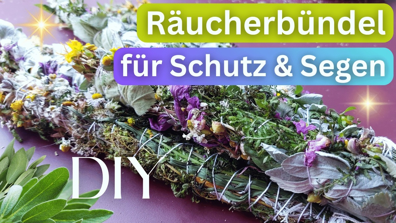 Räucherbündel selber machen | Magisches Kräuterbündel im August | Lammas Fest & Maria Himmelfahrt