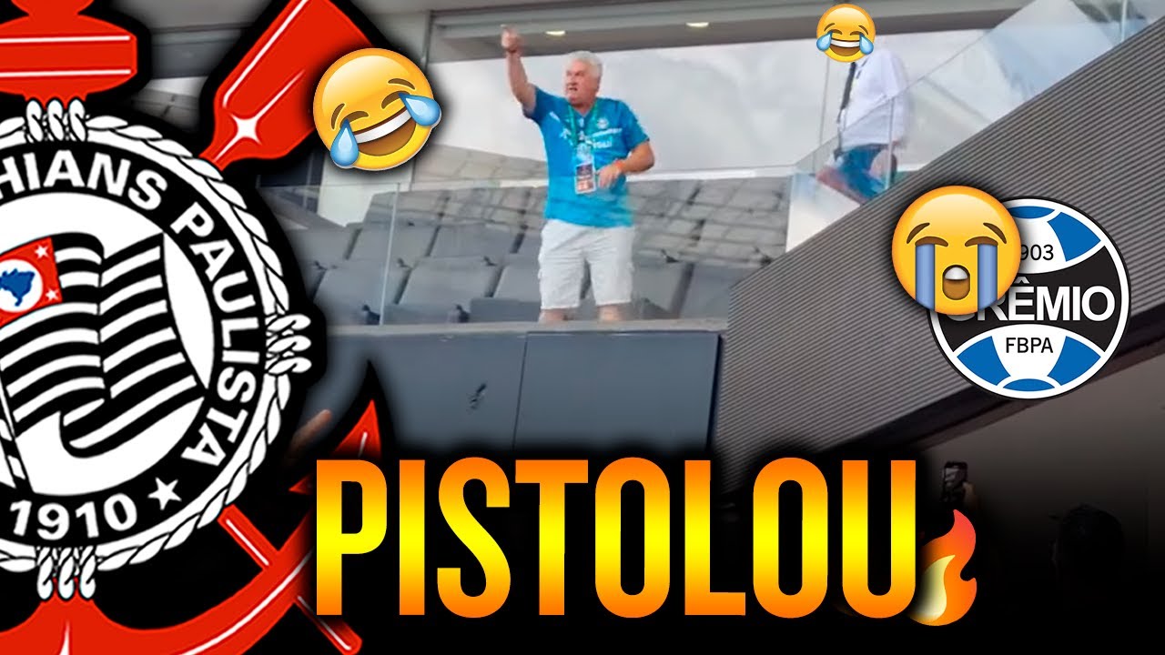 GREMISTA fica PISTOLA e torcida do CORINTHIANS zoa torcedor