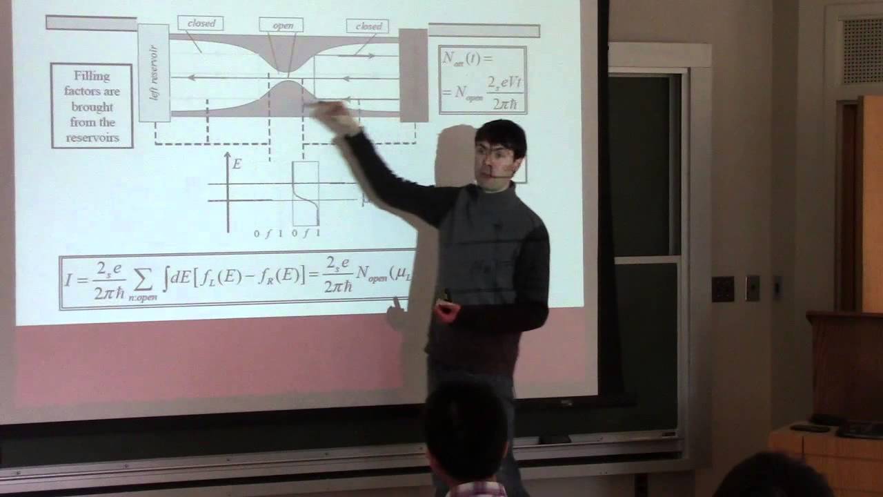 Quantum Transport, Lecture 6: Quantum Point Contacts II