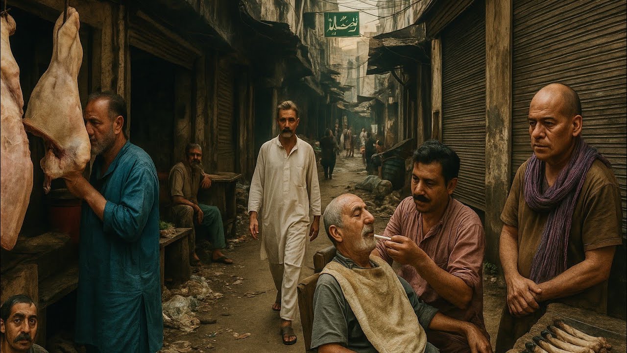 4K PAKISTAN local life STREET FOOD in Lahore