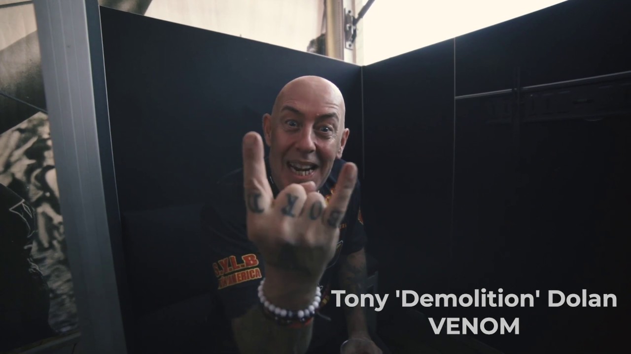 The Demolition Man of VENOM INC. on support of Antichrist magazine @ Wacken 2019