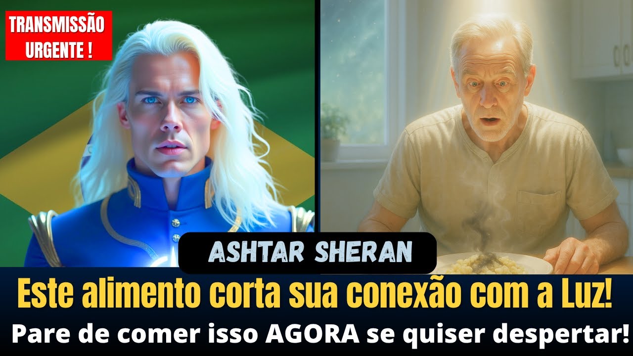 ⚡ ASHTAR SHERAN REVELA: O Único Alimento Que BLOQUEIA Sua Conexão Galáctica!
