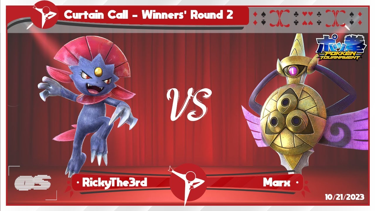 Curtain Call Winners' Round 2: RickyThe3rd (Weavile) vs Marx (Aegislash)