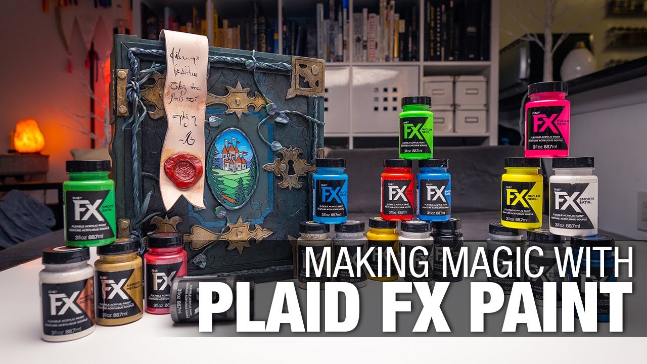 EVA Foam Creations with Plaid FX Paints