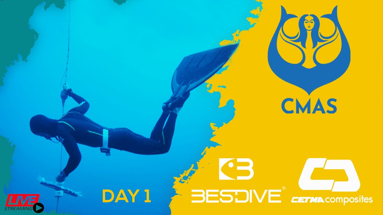Freediving - CMAS Outdoor World Championship 2022 Kaş - Day 1 - CWT