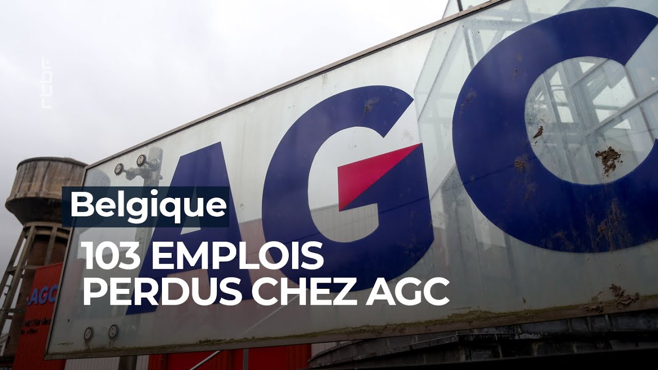 Belgique: 103 emplois perdus chez AGC - RTBF Info