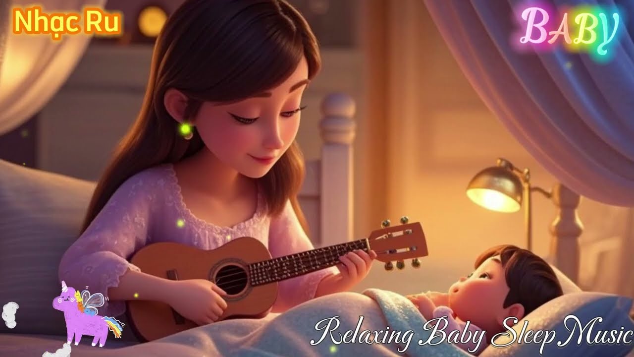 Lời Ru Nhẹ Nhàng Dịu Em Của Mẹ🌸 Bài Hát Ru Bé Ngủ Hay Nhất Năm 2025 🌟 Baby Sleep Music Bebé 💖