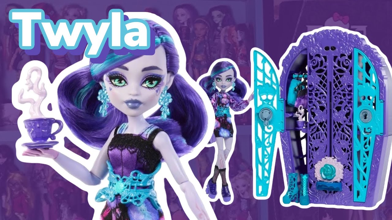 ЛУЧШАЯ КУКЛА G3! TWYLA Sculltimate Secrets Garden Mysteries (Твайла Monster High) Обзор\ Review