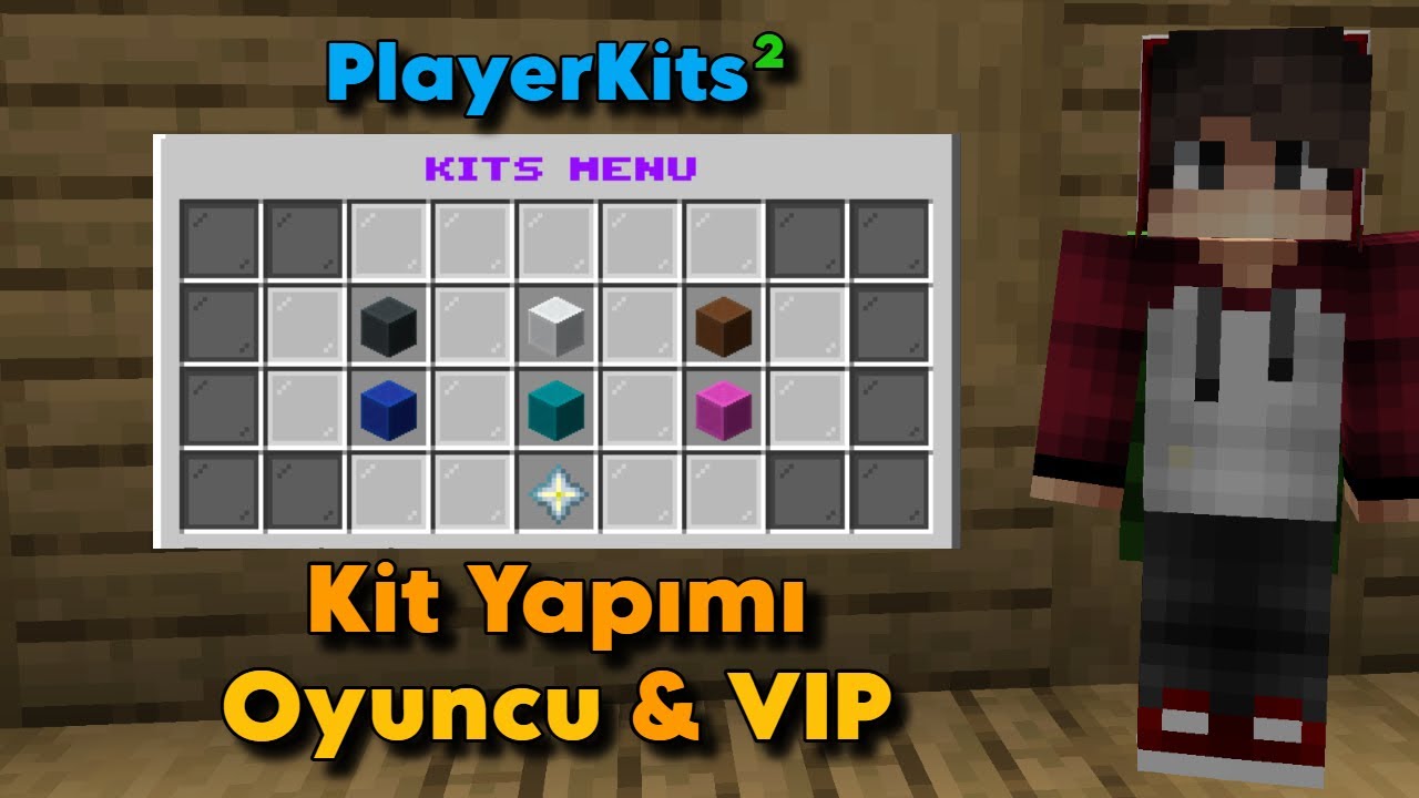 Minecraft Kit nasıl yapılır? Oyuncu & VIP Kitleri | Playerkits2 tanıtım