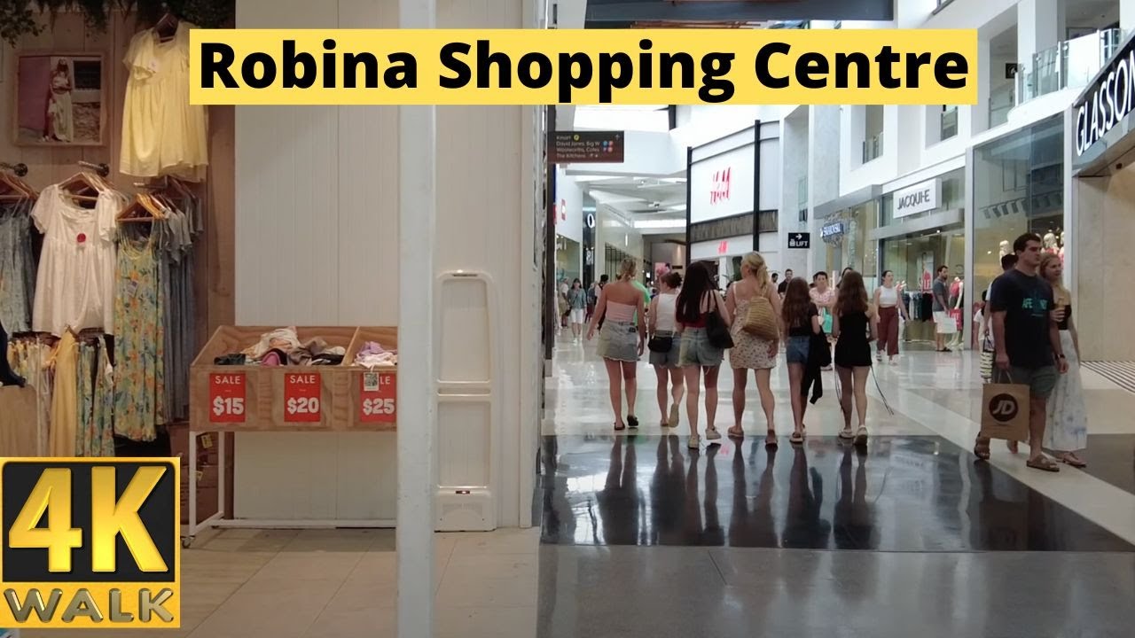 The Beautiful Robina Shopping Centre - 4K Walk - Gold Coast Australia 🇦🇺