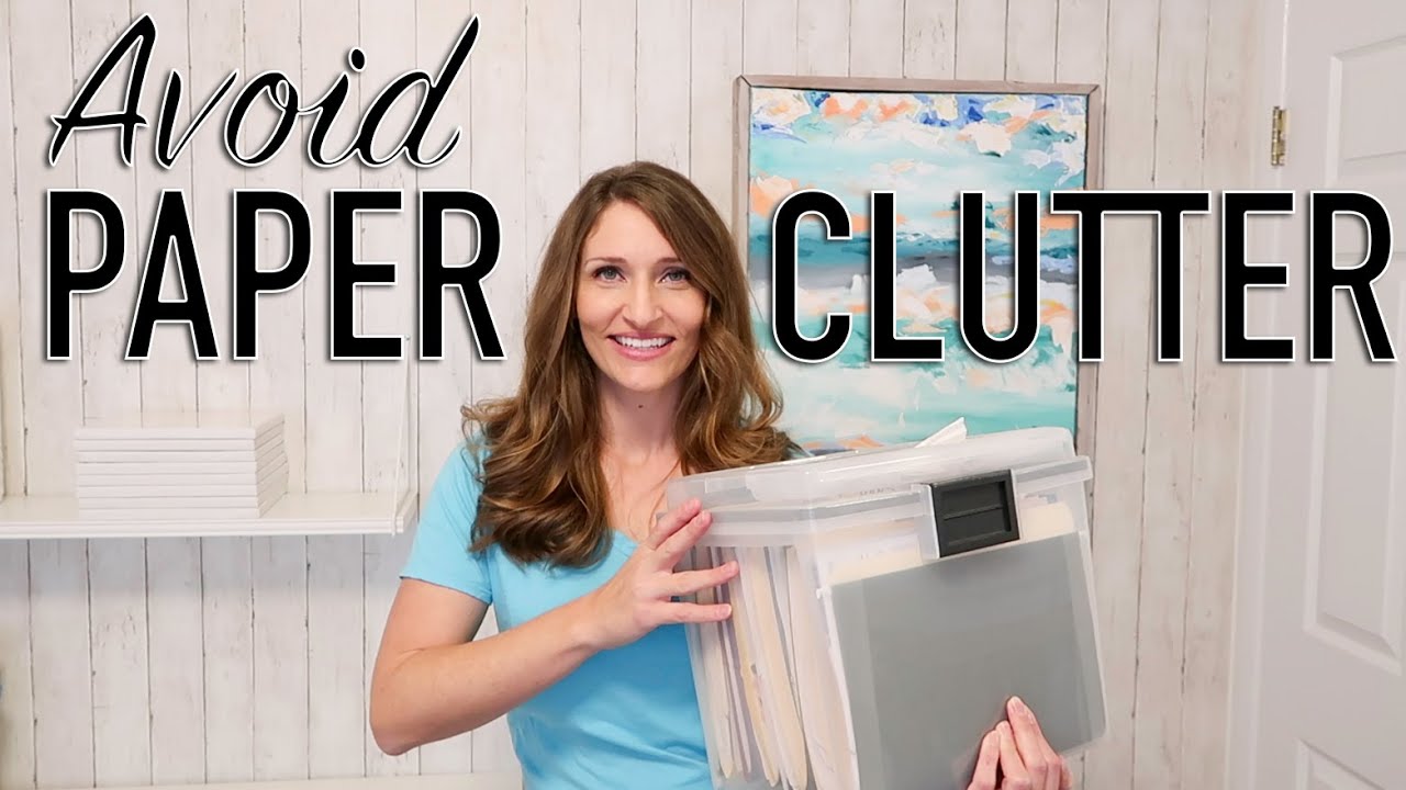 Dealing With Paper as a Minimalist Family - A Clutter-Free January