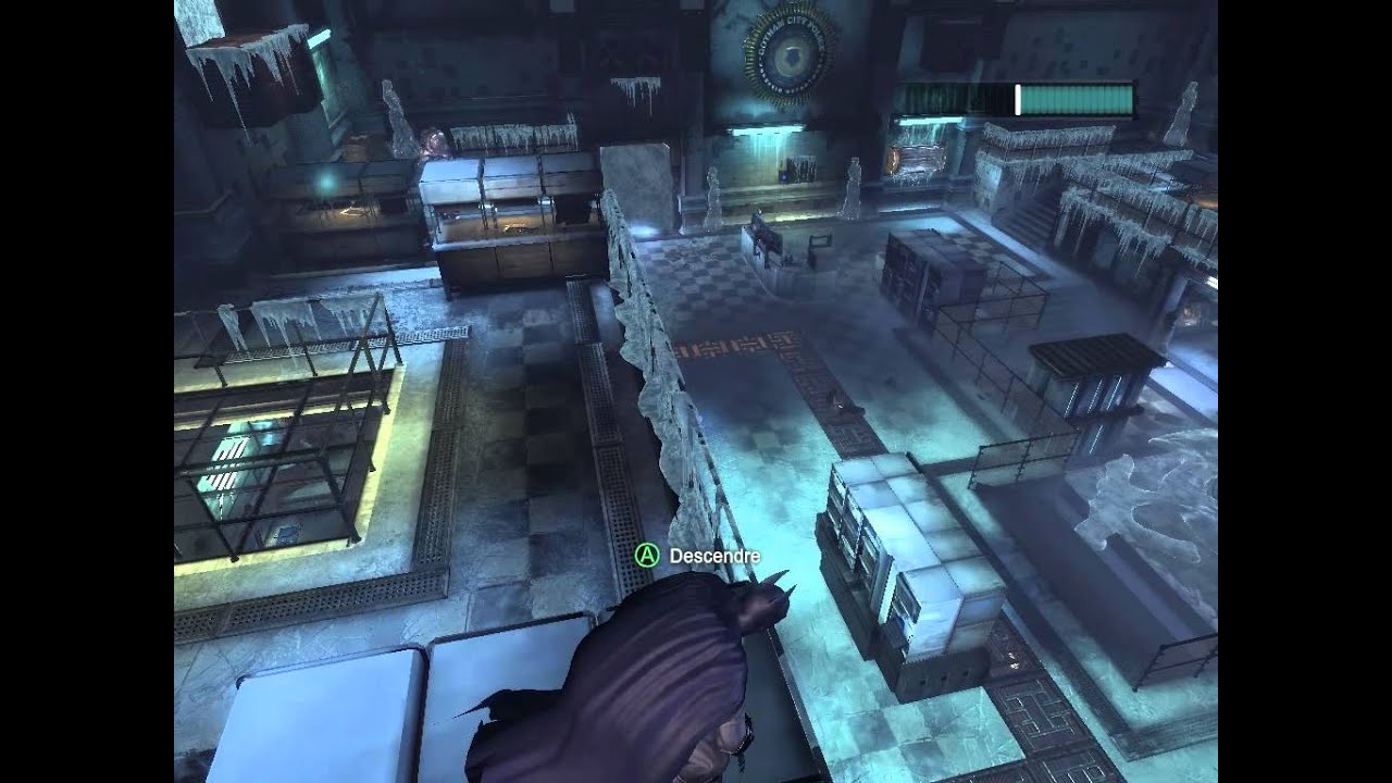Batman Arkham City, Batman vs Mr Freeze (français/french)