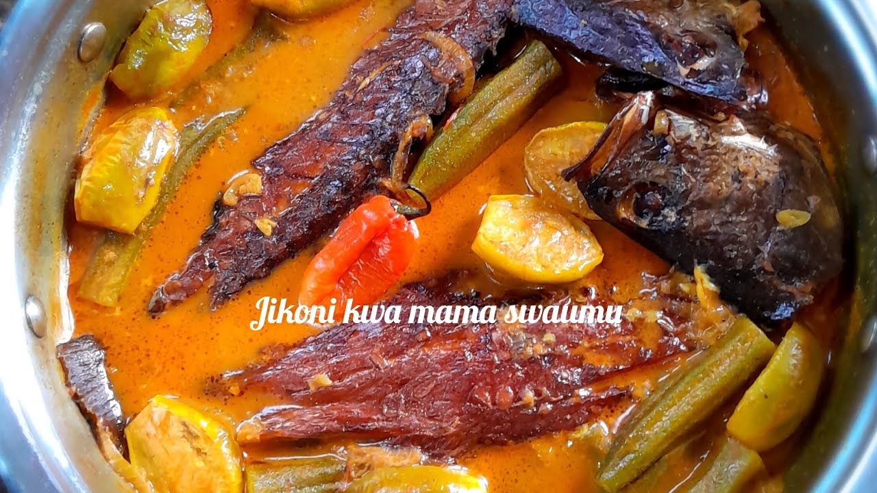 Jinsi ya kupika samaki wa kubanika/kibambala/samaki mkavu/how to cook smoked fish