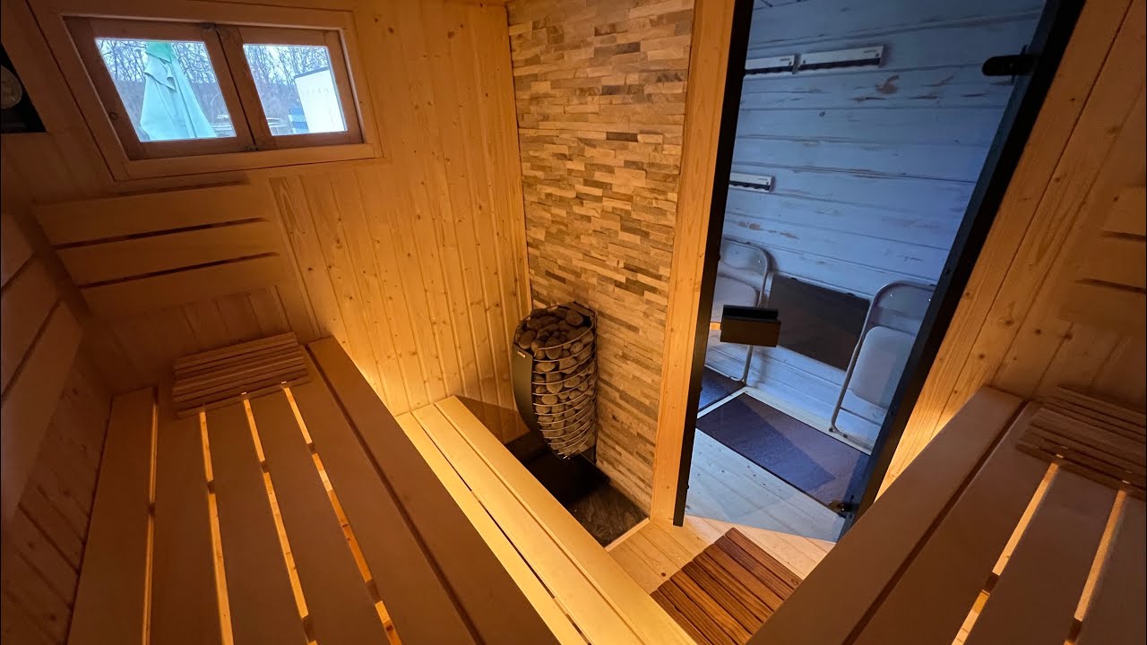 Mal was ganz anderes: Ich hab mir eine Sauna gebaut!