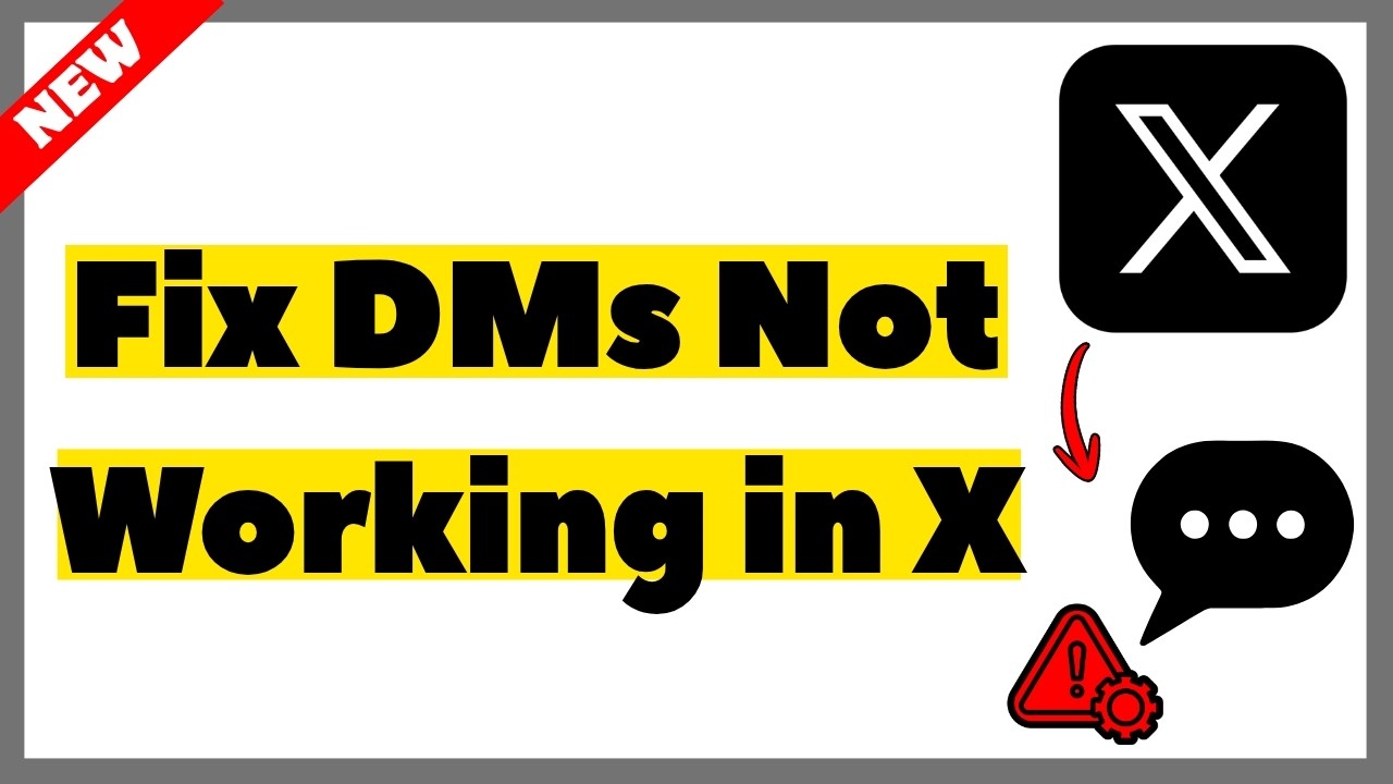 How to Fix DMs Not Working in X (Twitter) (2026) | Full Guide