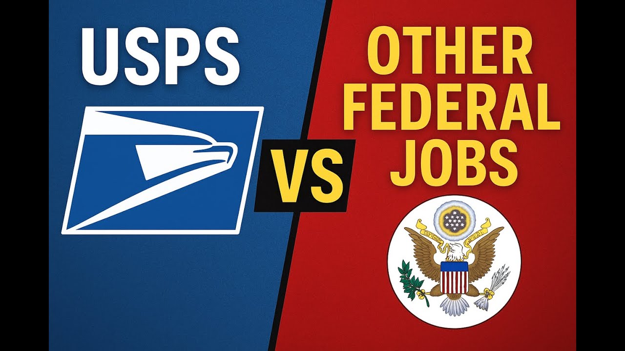 USPS vs Other Federal Jobs: The Real Comparison 💼📬