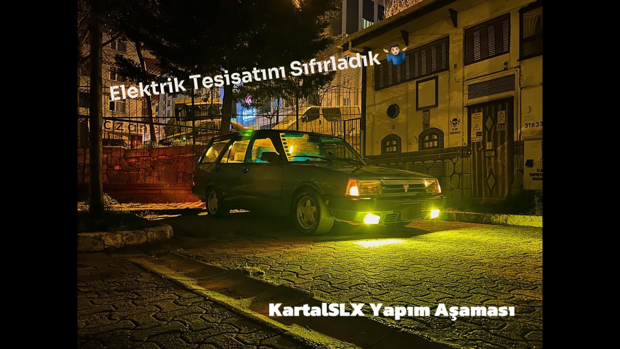 ELEKTRİK TESİSATINI SIFIRLADIK//KARTAL SLX YAPIM AŞAMASI #tofaşkartal #tofaş #tofaşmodifiye