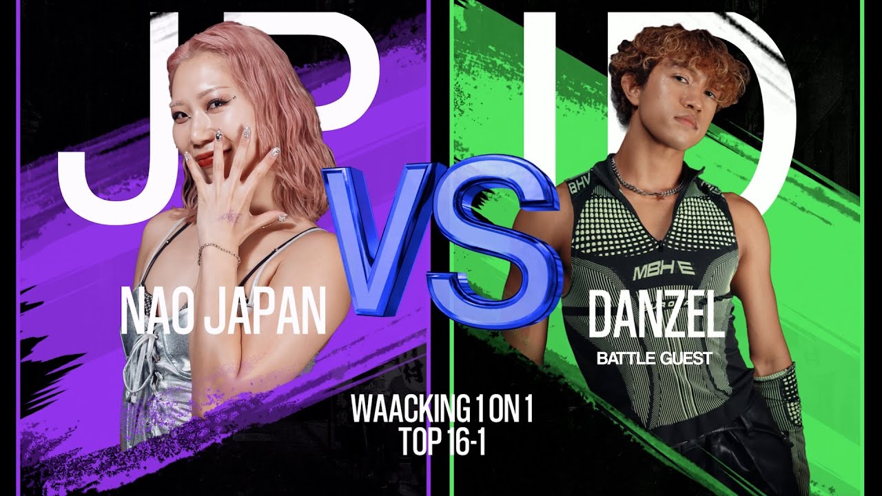 Waacking 1on1 Top16-1 NAO JAPAN（JP）vs DANZEL（ID）｜251004 C’est La Waack Vol.11