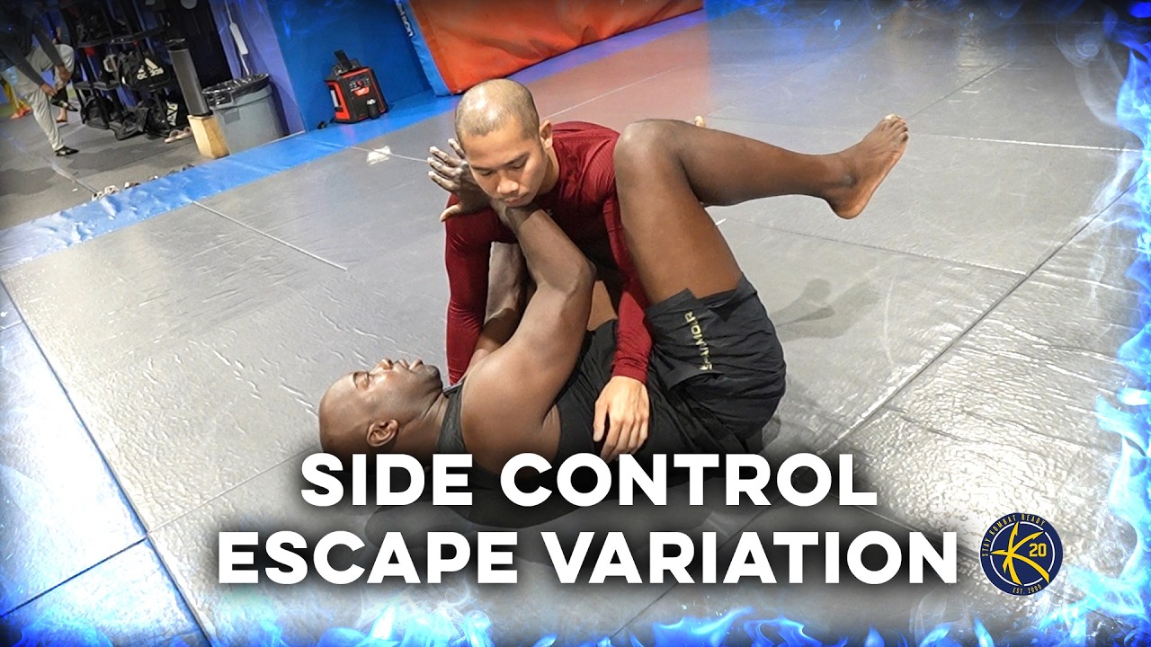 Side Control back to the Guard variation | Brazilian Jiu Jitsu
