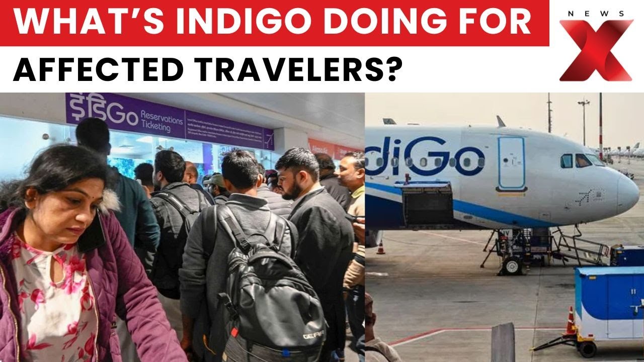 Indigo Flight Chaos: 100+ Indigo Flights Cancelled; Passengers Voice Anger Across India | NewsX