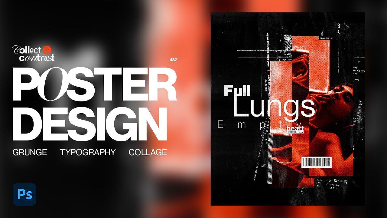 Grunge Poster Design Process