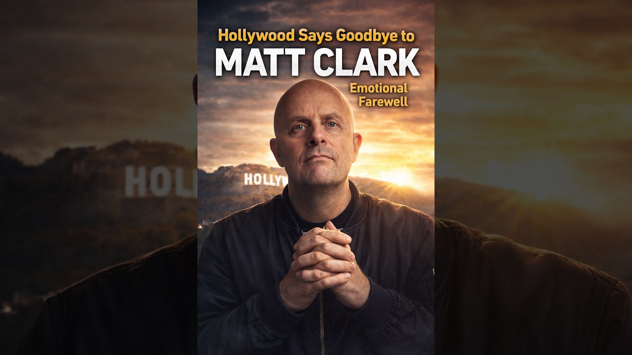 Hollywood Says Goodbye to Matt Clark 💔🎬 Emotional Farewell 😢 1