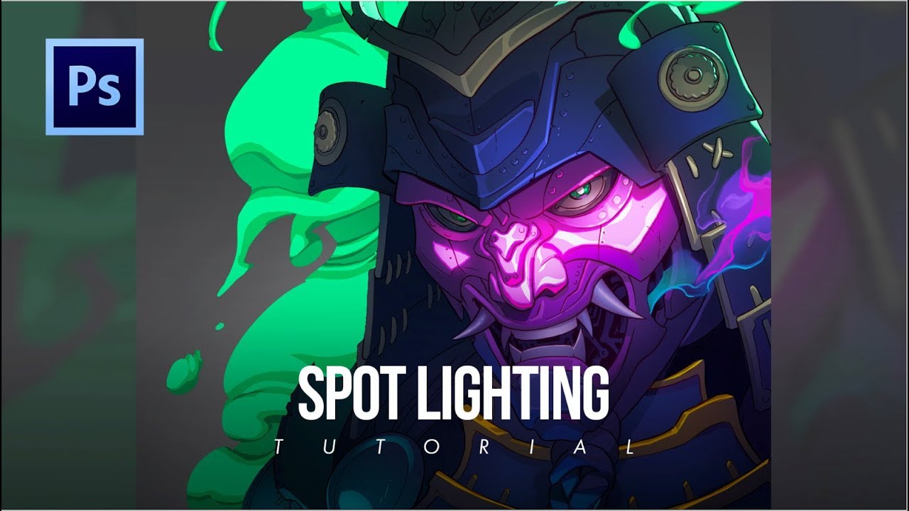 How to use spot lighting for digital art