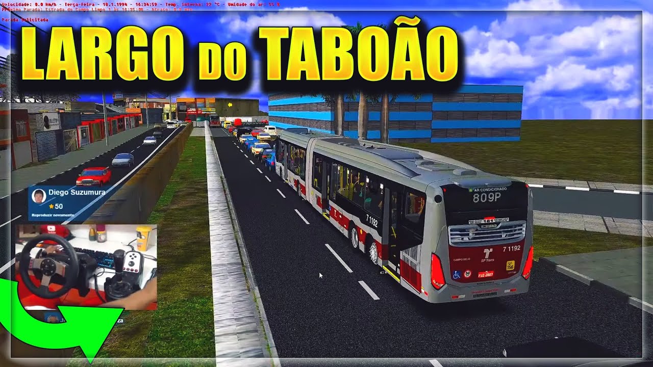 PEGAMOS um TRANSITO na VOLTA PARA CASA! L809P/10 Term.Pinheiros l Campo Limpo l Viação Campo belo
