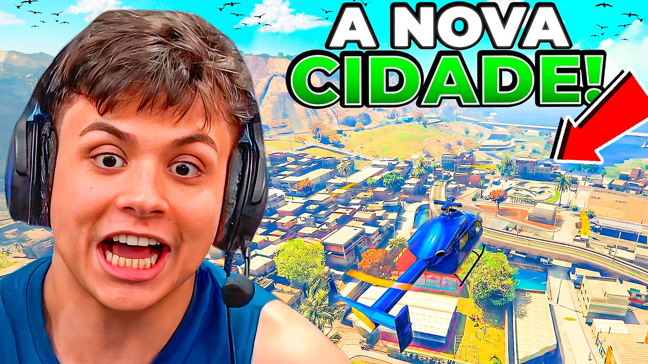 CHUCKY MOSTROU PRO PAULINHO a SUA NOVA CIDADE no GTA RP! (Modder Clips)