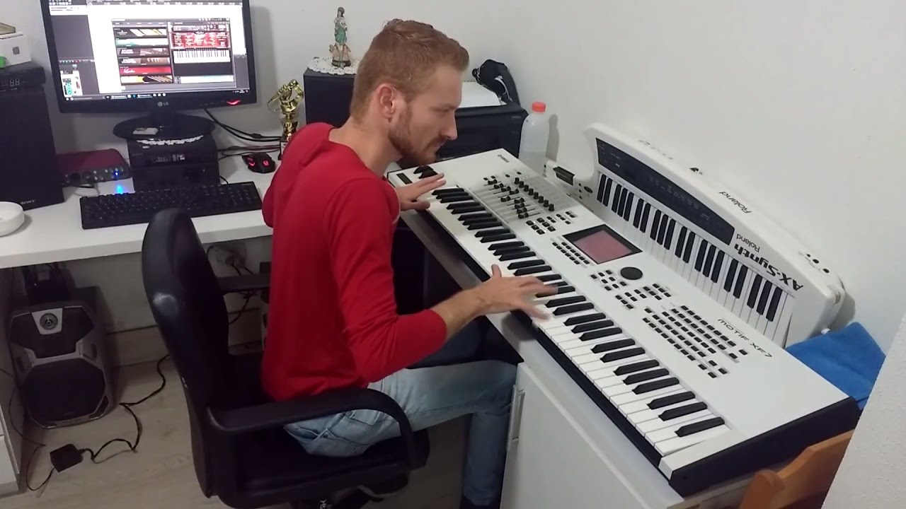 Acordeon no teclado (parte 2)... Alguns Clássicos do Sertanejo 