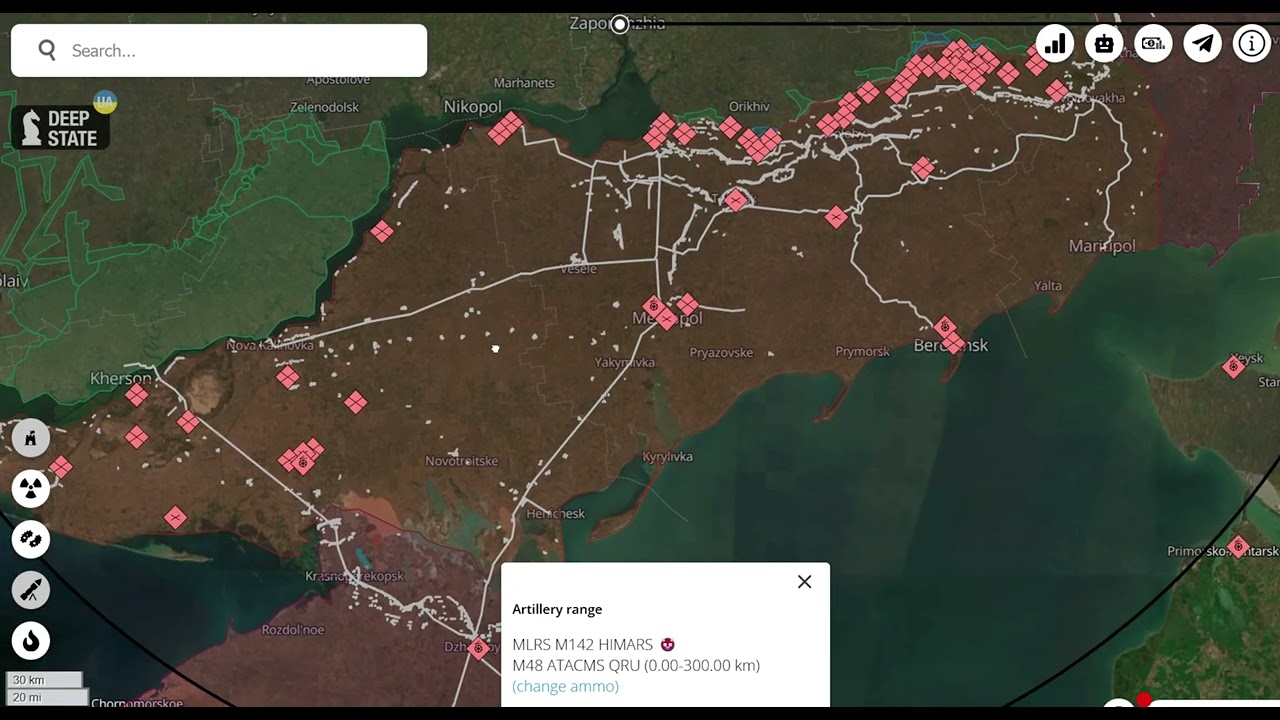 Battlefield Ukraine ATACMS Long Range Rocket War