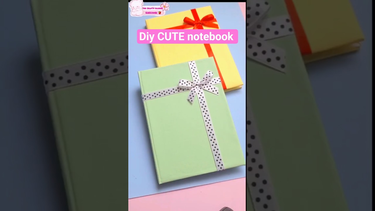💡diy Notebook/ how to make Notebook diary at home 🤔#papercraft