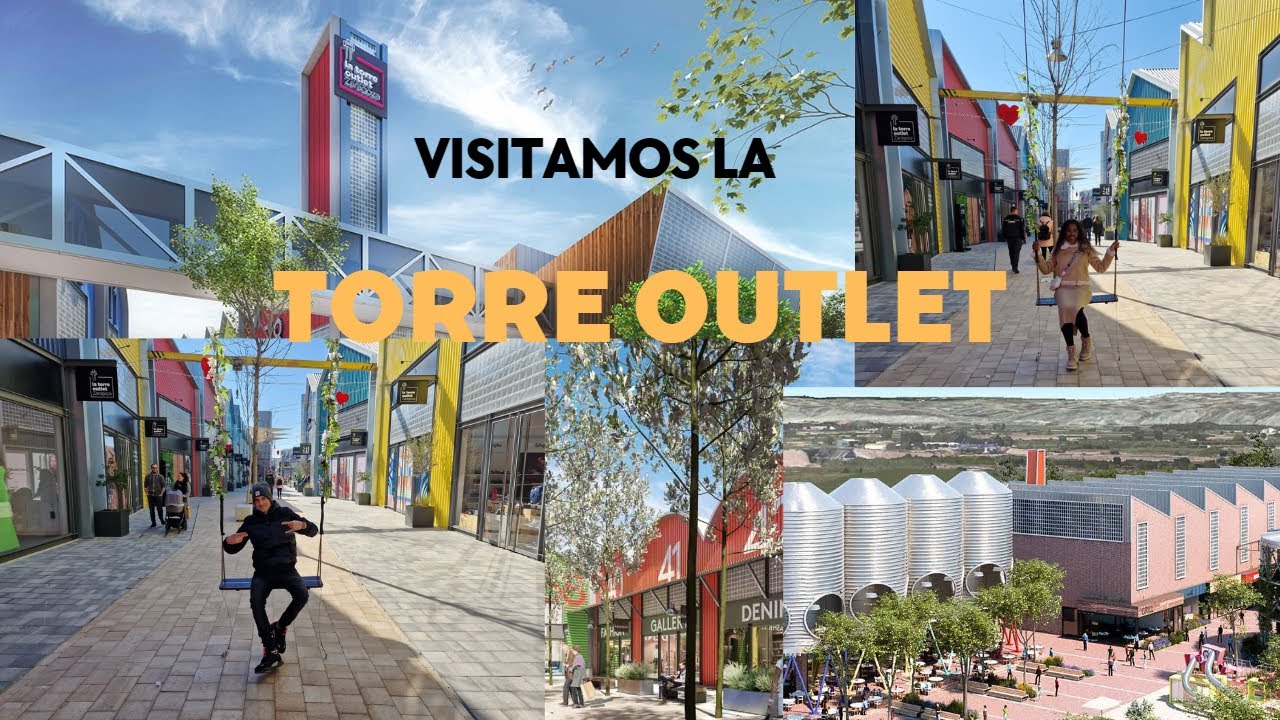 Visitando la Torre Outlet de Zaragoza.