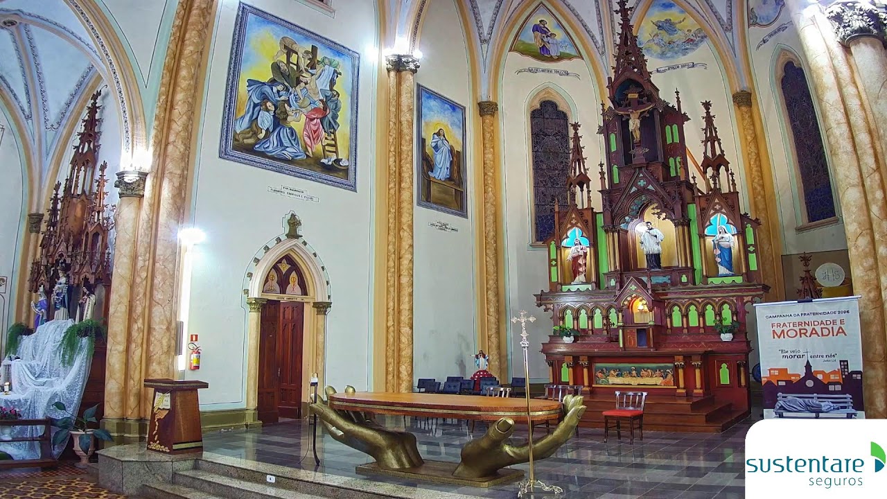 AO VIVO - Missa de quinta-feira da Par&oacute;quia S&atilde;o Luiz Gonzaga - 02.04.26