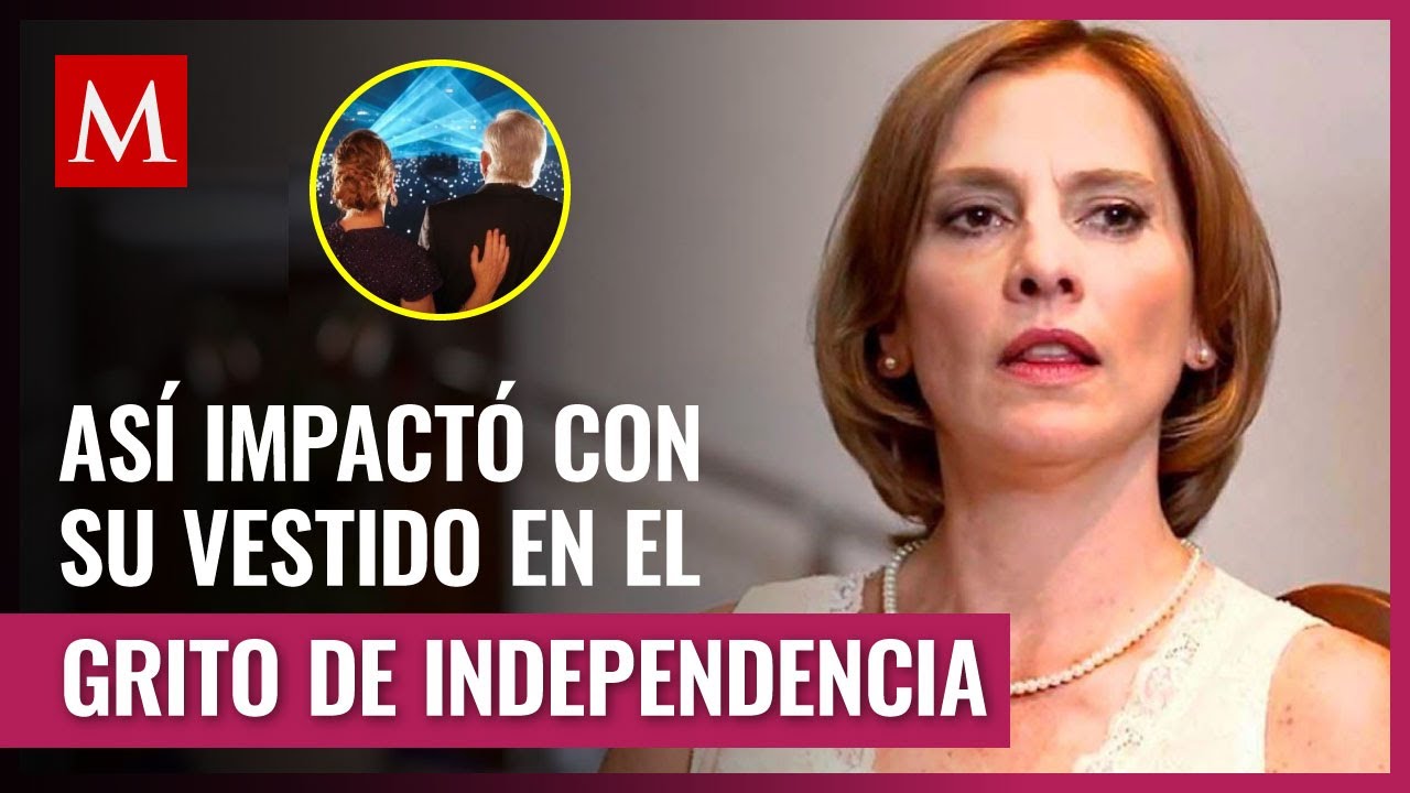 El atuendo de Beatriz Gutiérrez Müller en su reciente participación en el Grito de Independencia