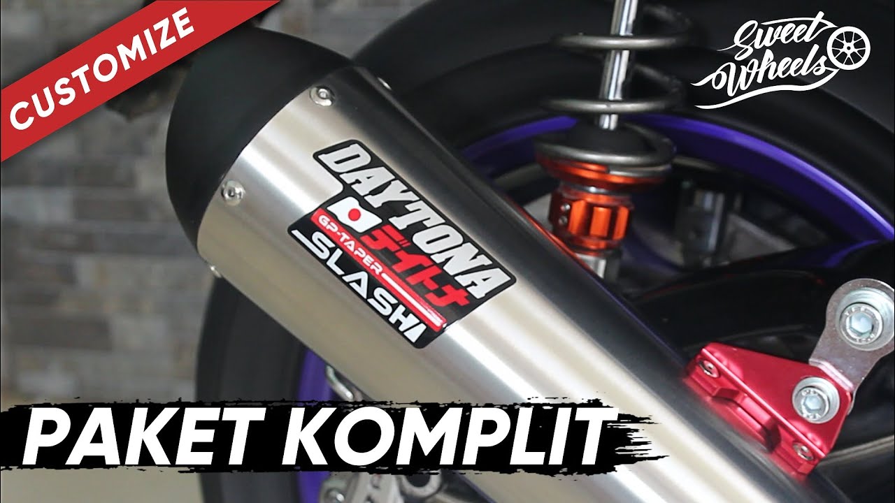 GANTI KNALPOT DAYTONA | NMAX 155 | Customize #7