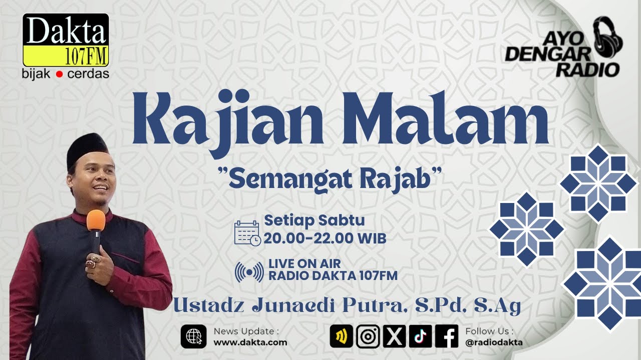 Kajian Malam Ust Junaedi Putra 