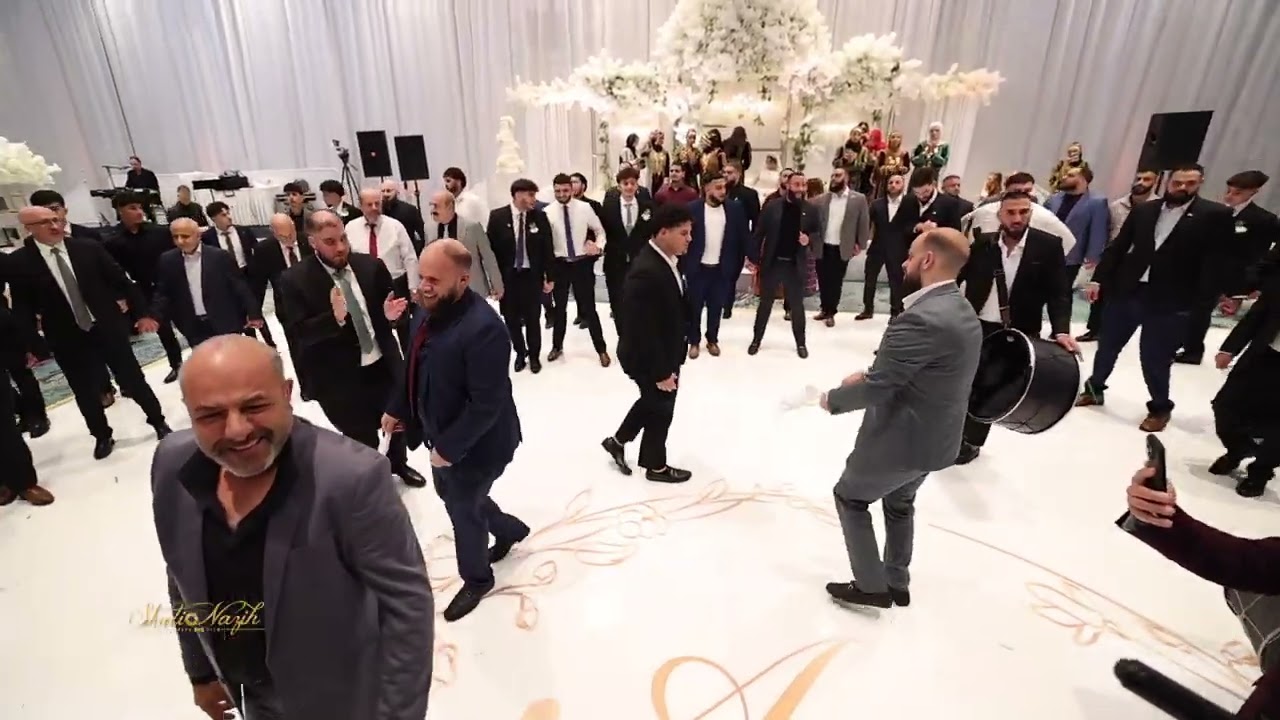 ADAM WEDDING دبكة الشباب العريس ادم المزرعة الشرقية
