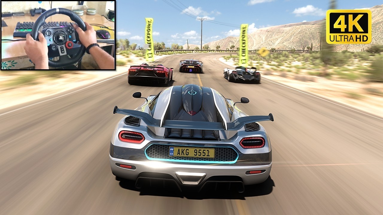 KOENIGSEGG ONE:1 vs HYPERCARS!🏁Forza Horizon 5 | (Logitech G29 Steering Wheel)