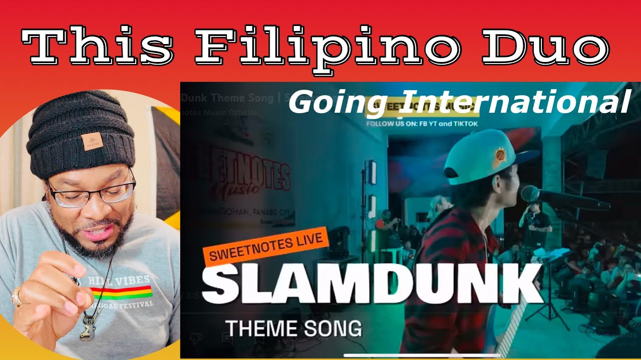 SlamDunk Theme Song | Sweetnotes Live - GK INTERNATIONAL REACTION