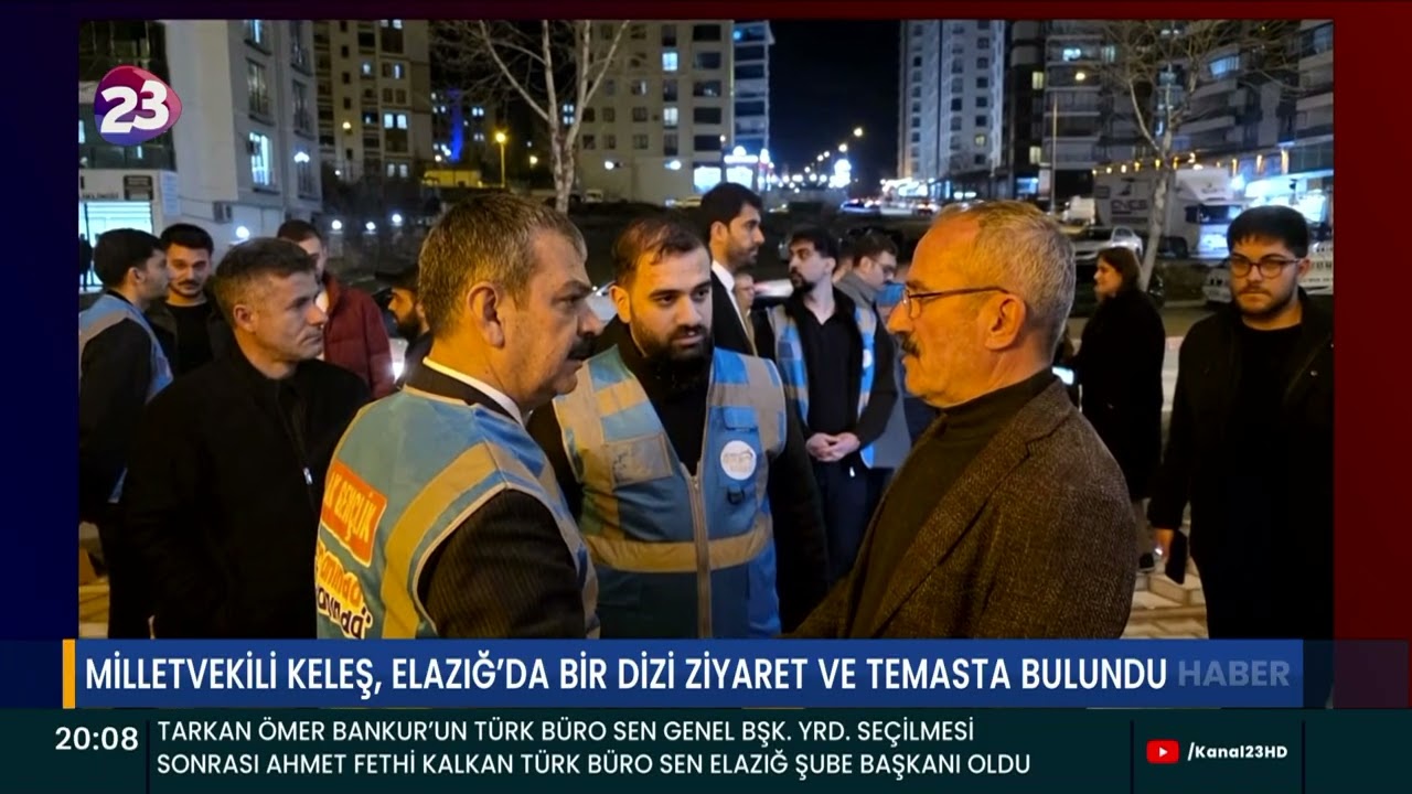 MİLLETVEKİLİ KELEŞ, ELAZIĞ’DA BİR DİZİ ZİYARET VE TEMASTA BULUNDU